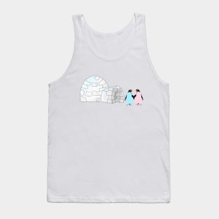 Penguins and Igloo Tank Top